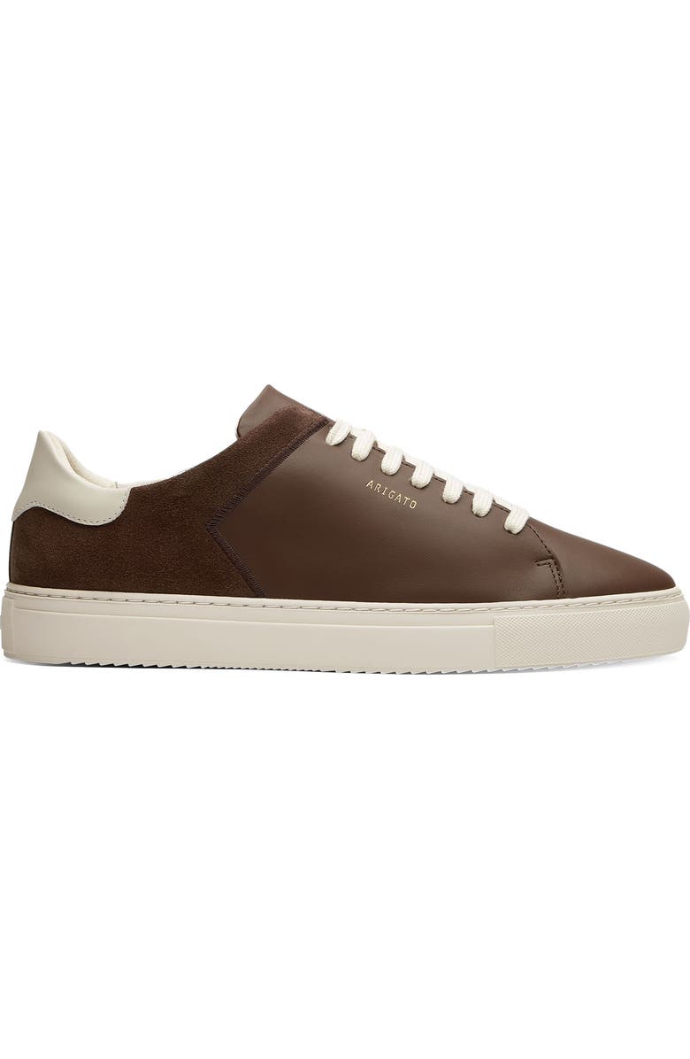 Axel Arigato Clean 90 Split Sneaker, Alternate, color, Brown/Off White