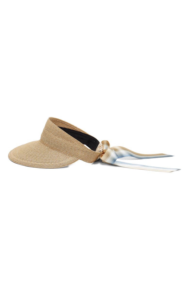 Eugenia Kim Ricky Woven Visor, Alternate, color,