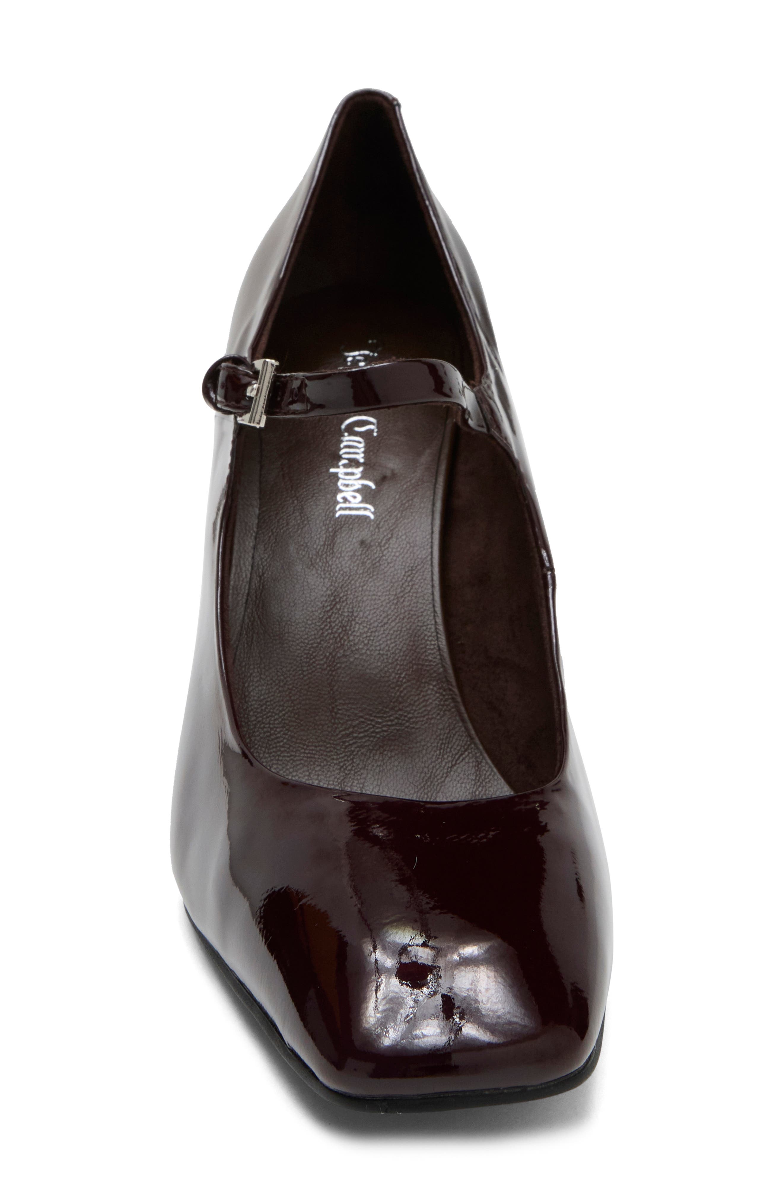 Arletta Mary Jane Pump, Alternate, color, BROWN PATENT