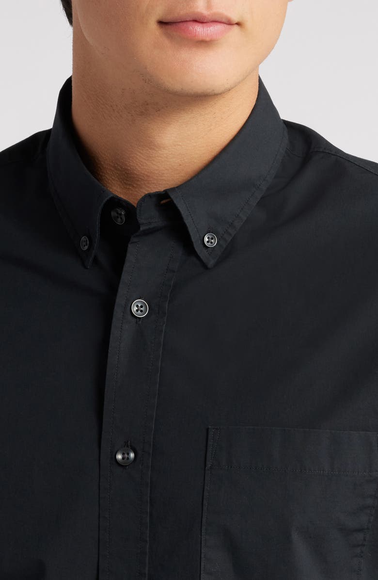 Nordstrom Trim Fit Solid Stretch Button-Down Shirt, Alternate, color,