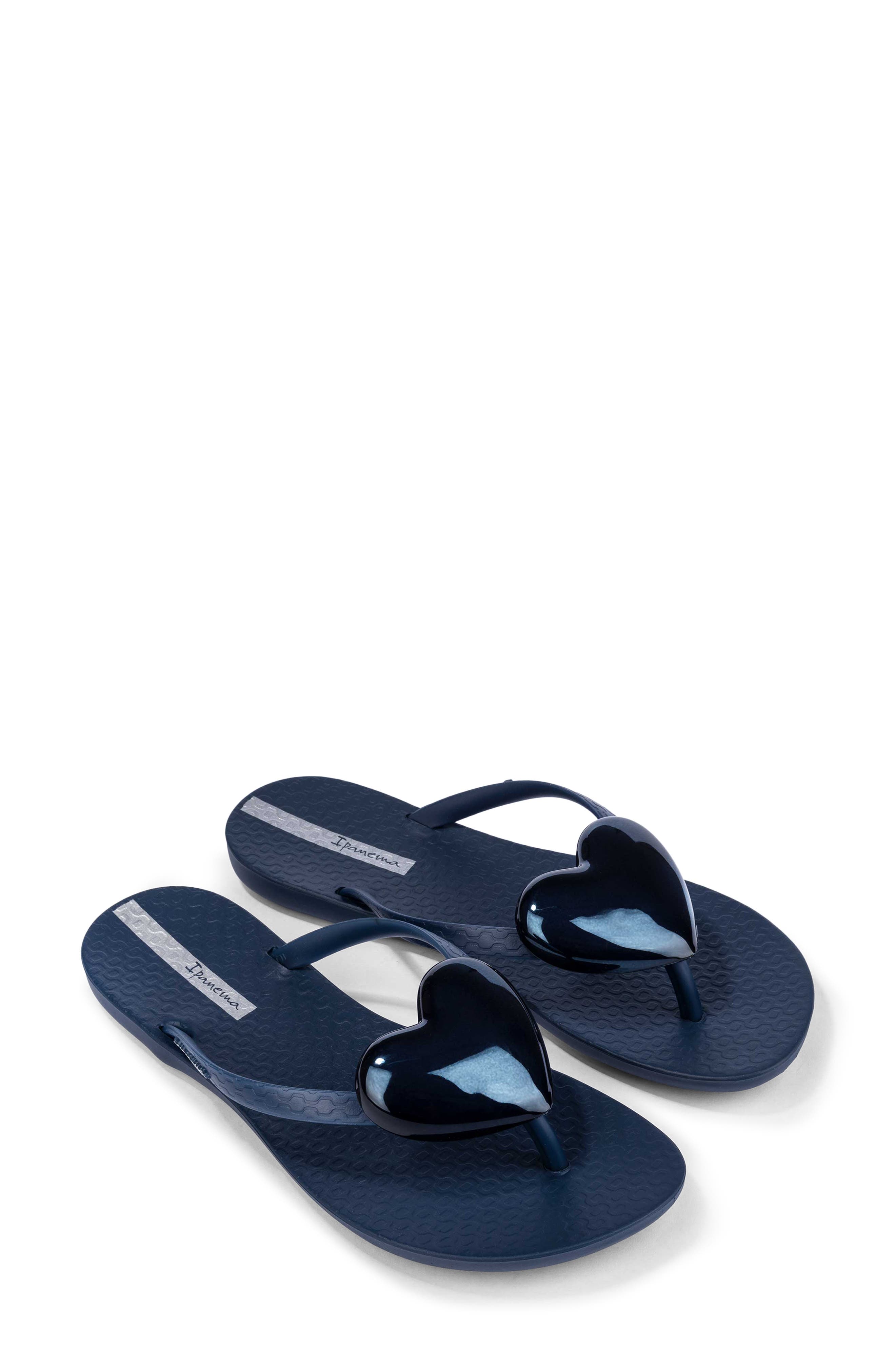 Maxi Fashion IV Fip Flop, Alternate, color, BLUE/METALLIC/SILVER