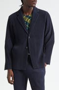 Basics Pleated Single Breasted Blazer (Men) | Nordstrom