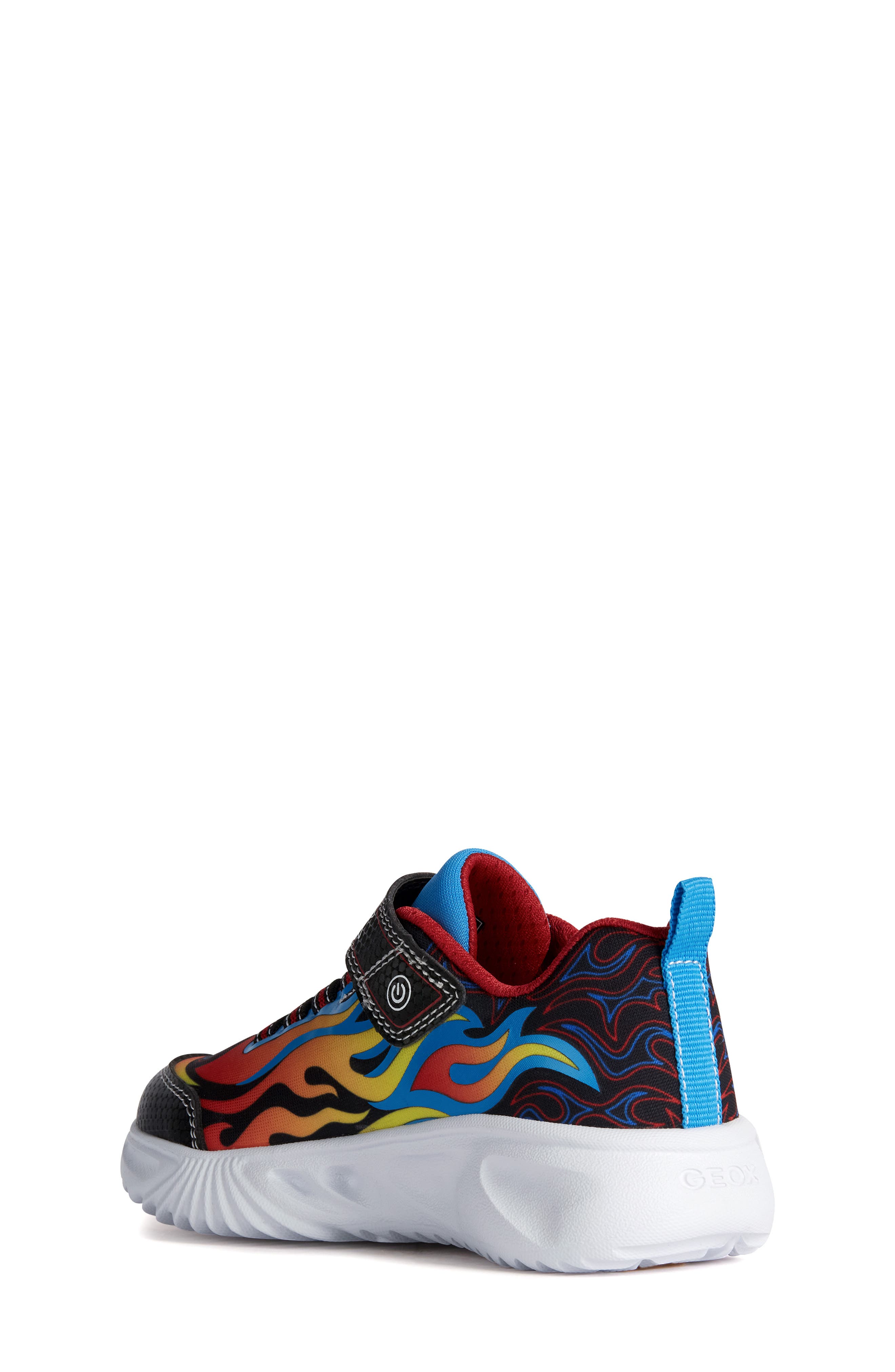 Geox Kids' Assister Light Up Sneaker, Alternate, color, 