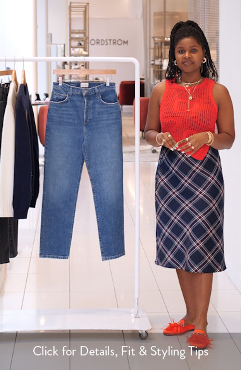 x 'Nobody Wants This' The Valentina High Waist Straight Leg Jeans, sales video thumbnail