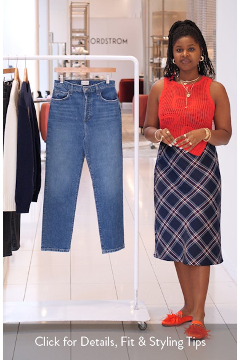 The Valentina High Waist Straight Leg Jeans video