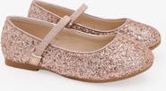 Kailee P Ridley-RG Rock Glitter Mary Jane Ballet Flats