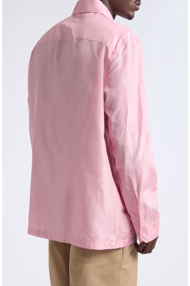 Washed Silk Taffeta Shirt, Alternate, color, 6150 GLOSS