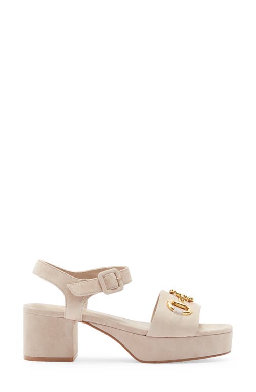Jeffrey Campbell Timeless 2 Platform Sandal In Sand