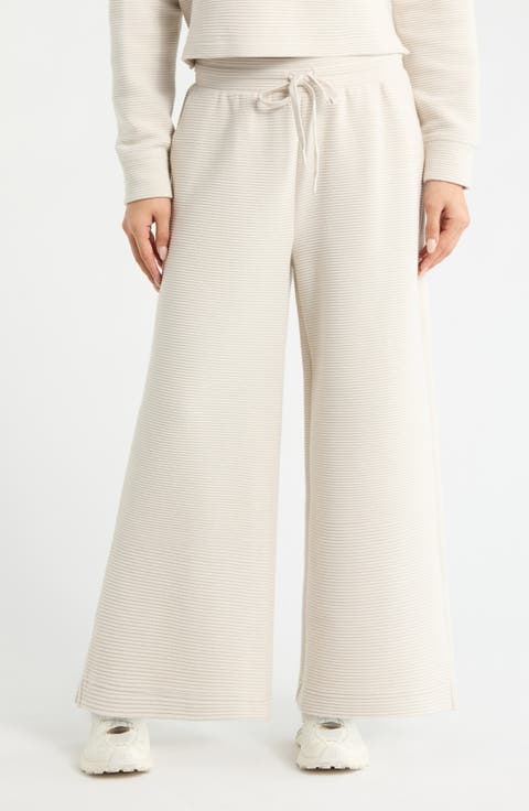 Ottoman Wide Leg Ankle Pants