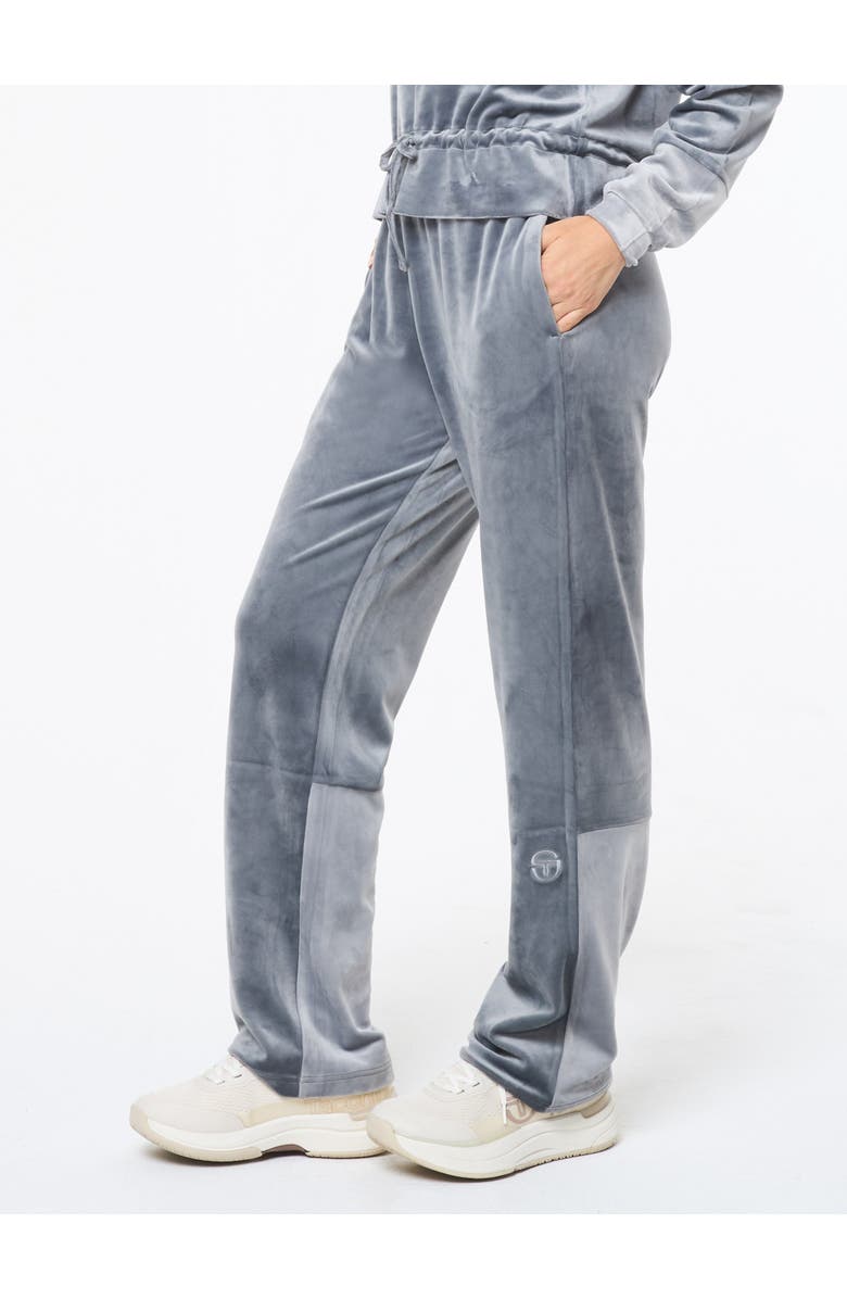 Sergio Tacchini Lina Velour Track Pant, Main, color, Quiet Shade