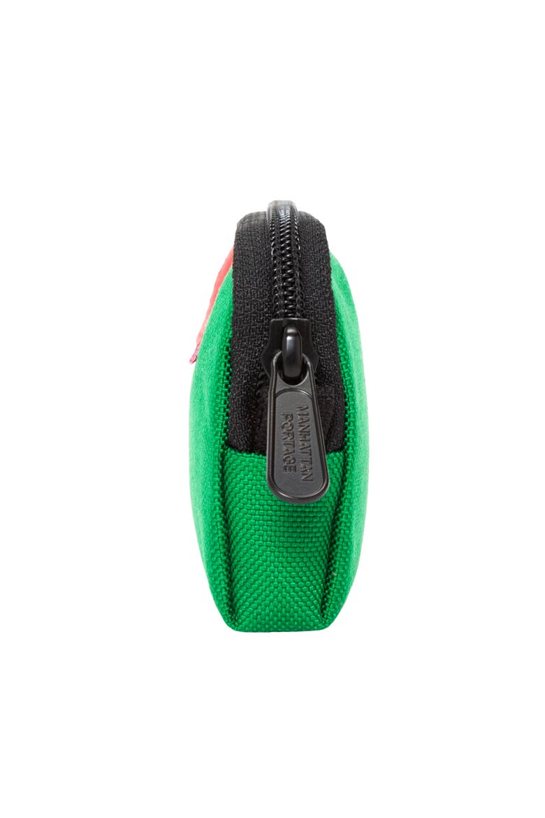Coin Purse W/Divider, Alternate, color, Green