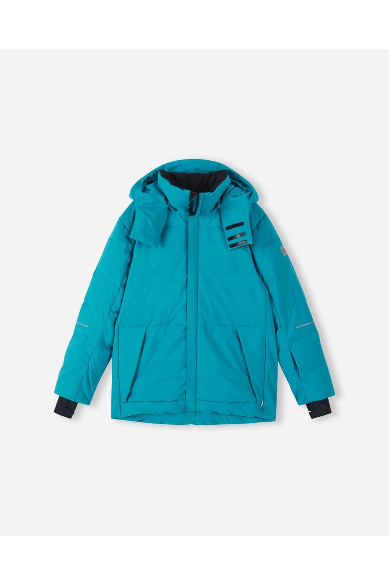 Ranua Down jacket, Main, color, Aquatic Blue