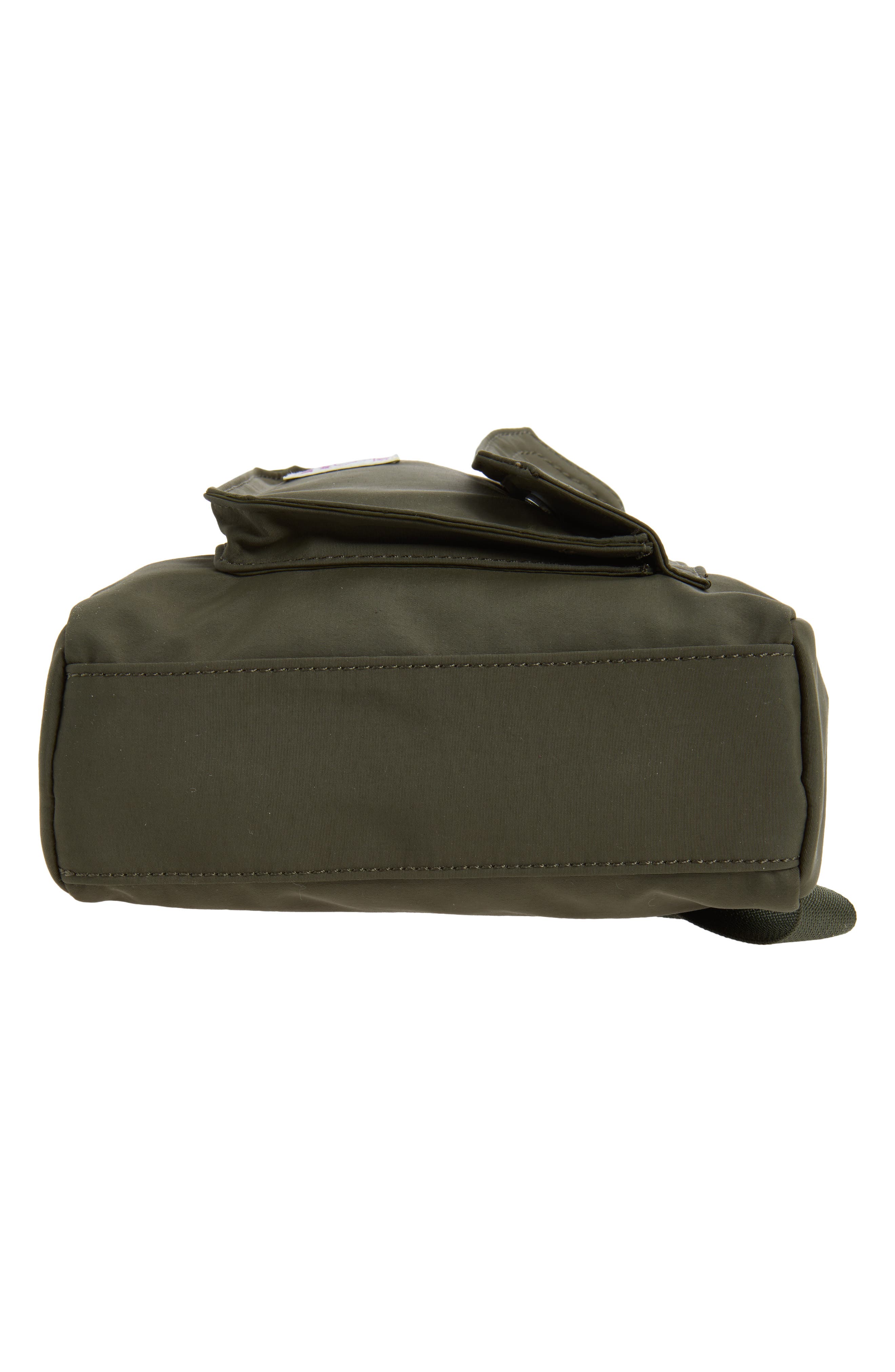 Matilda Recycled Nylon Crossbody Bag, Alternate, color, GREEN