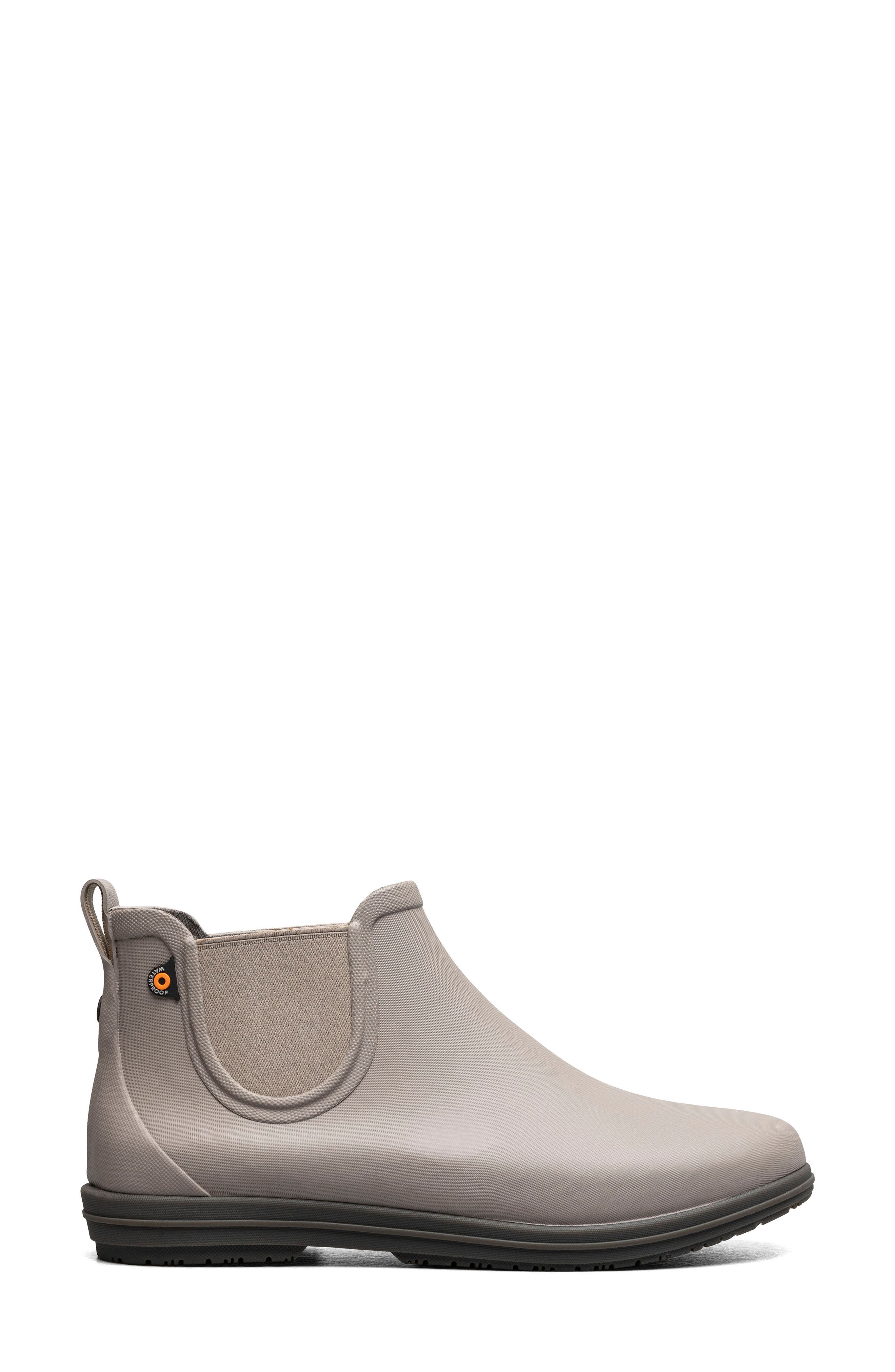 Bogs Sweetpea II Waterproof Chelsea Boot, Alternate, color, Taupe