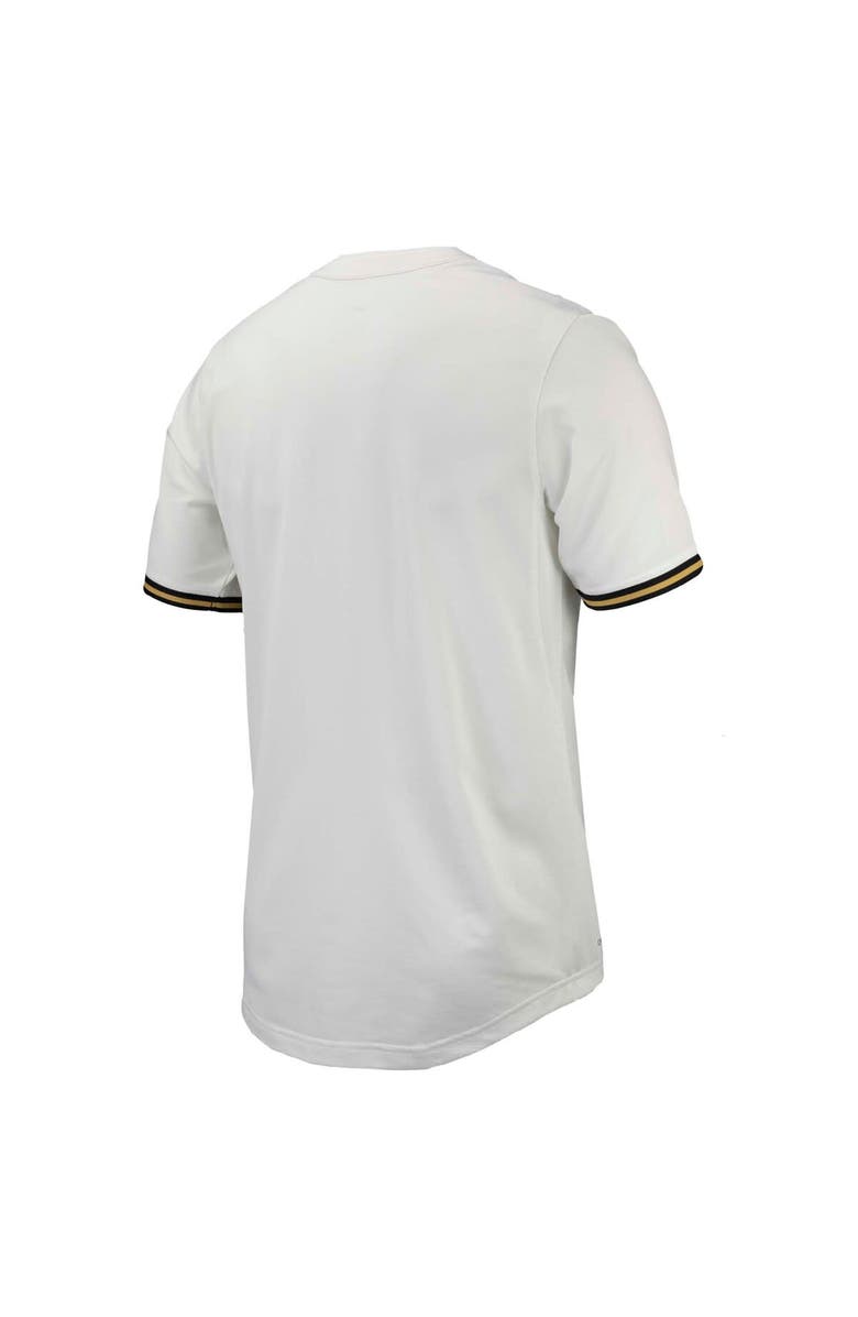 Nike Men's Nike White Vanderbilt Commodores Replica Full-Button Baseball Jersey, Alternate, color, White