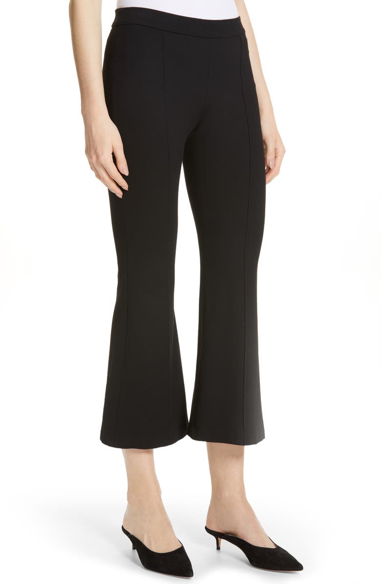 Rosetta Getty Crop Flare Jersey Pants, Alternate, color, 