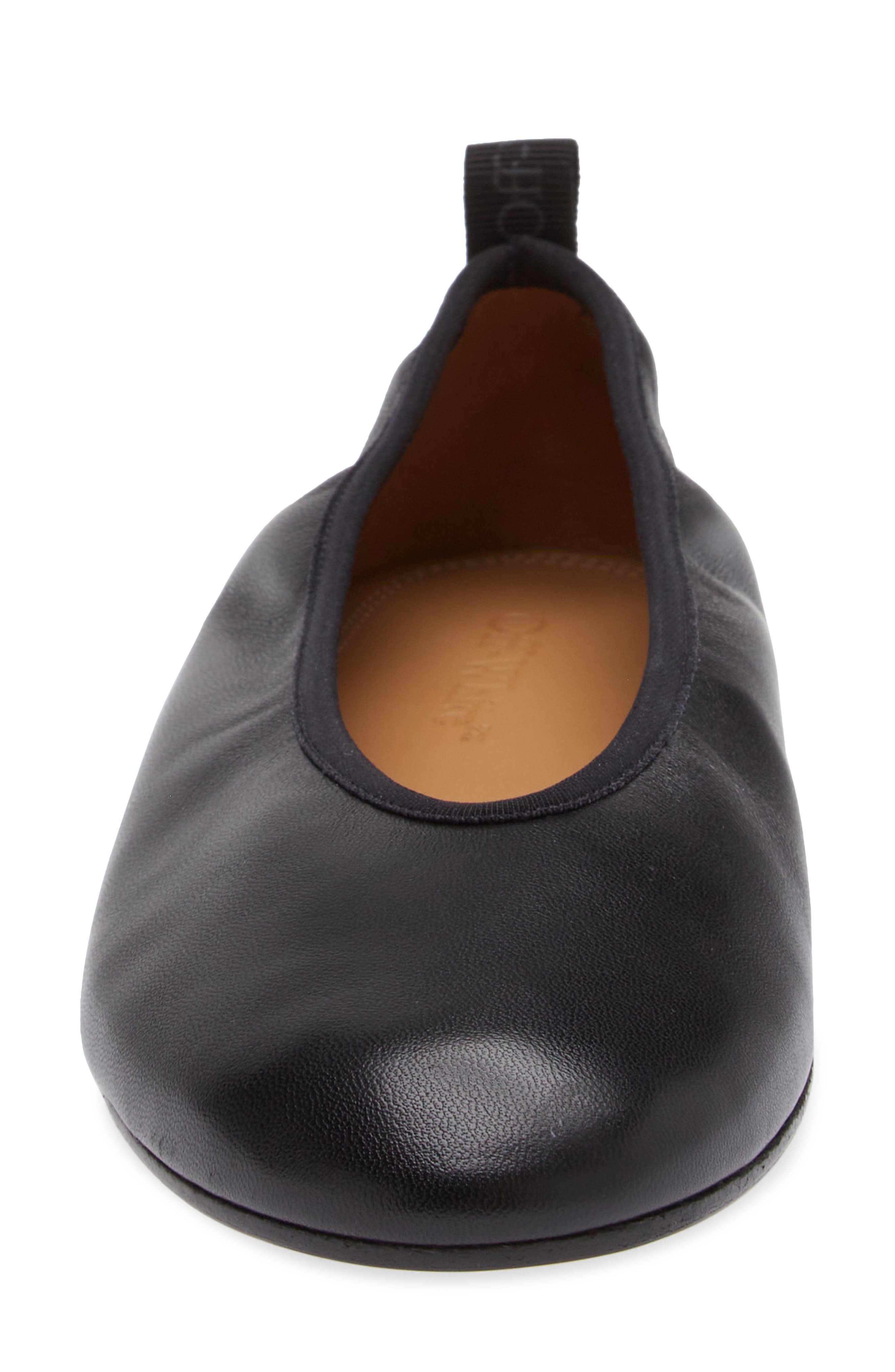 Off-White High Heel Ballet Flat, Alternate, color, 