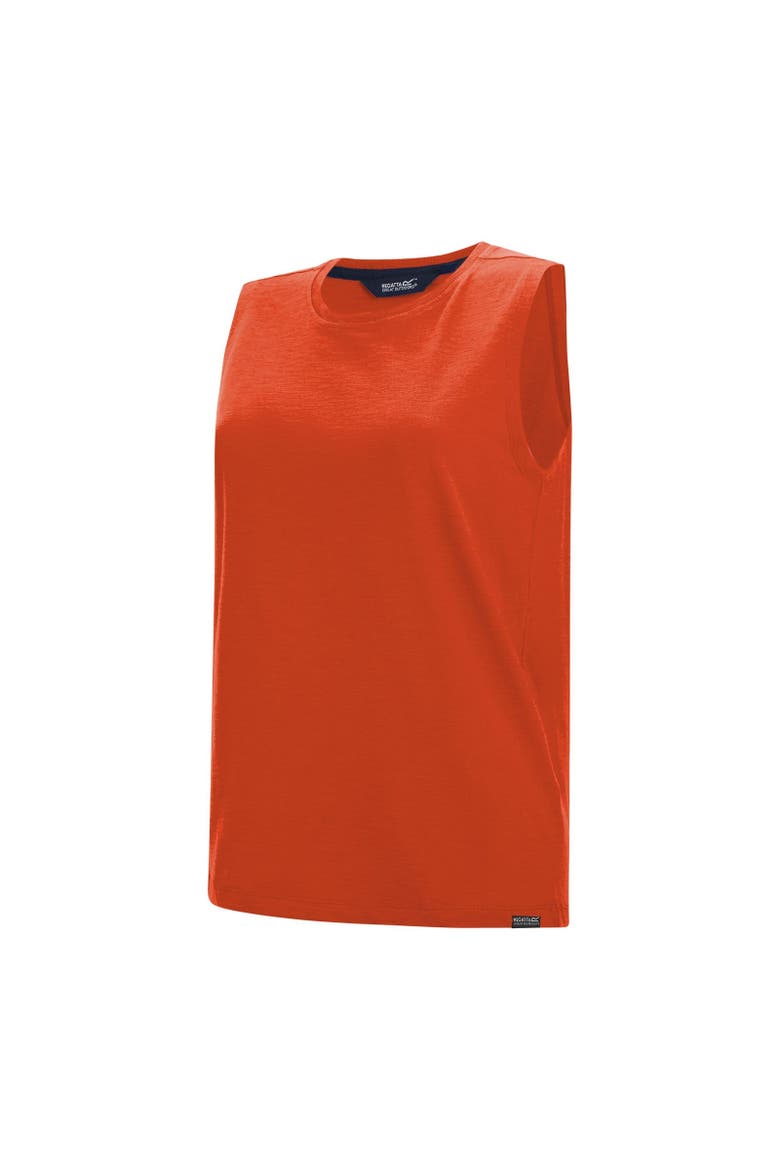 Fariene Sleeveless Top, Alternate, color, Tangerine Tango