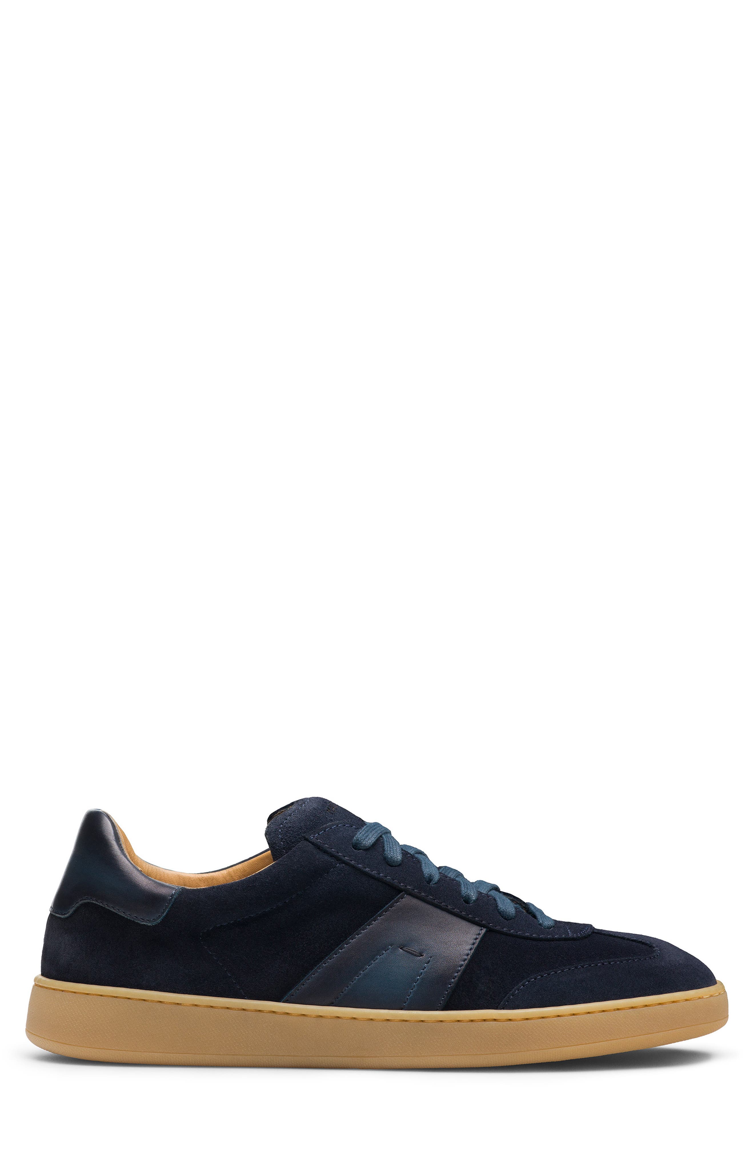 Magnanni Primera Sneaker, Alternate, color, Navy