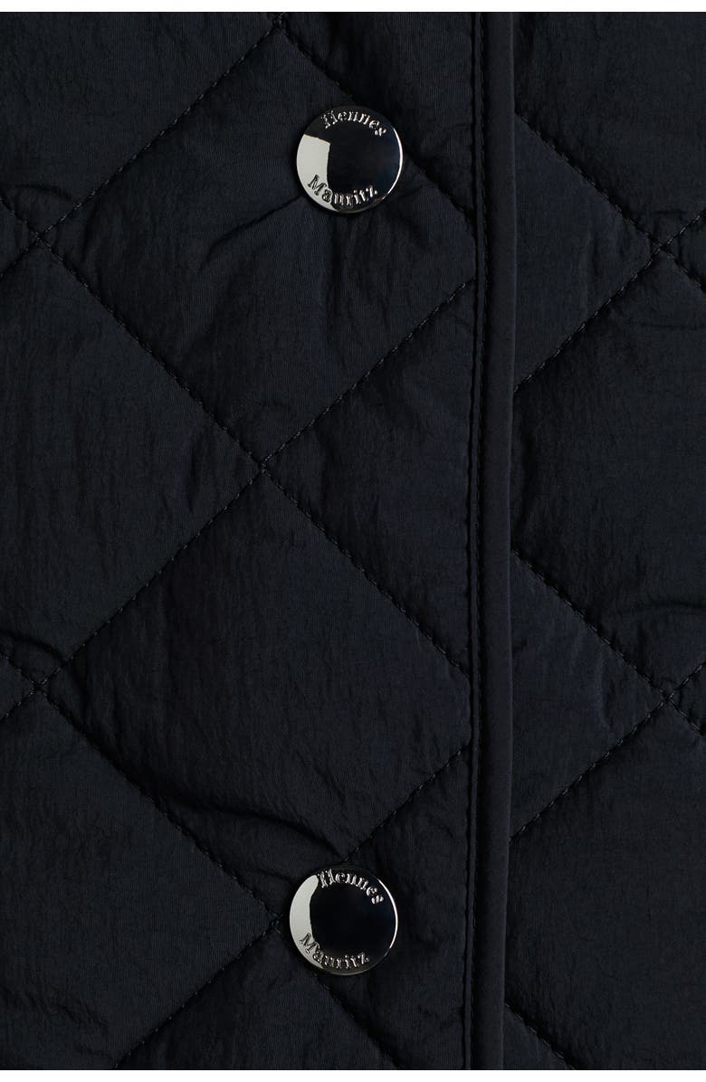 H&M Quilted Gilet, Alternate, color, Black
