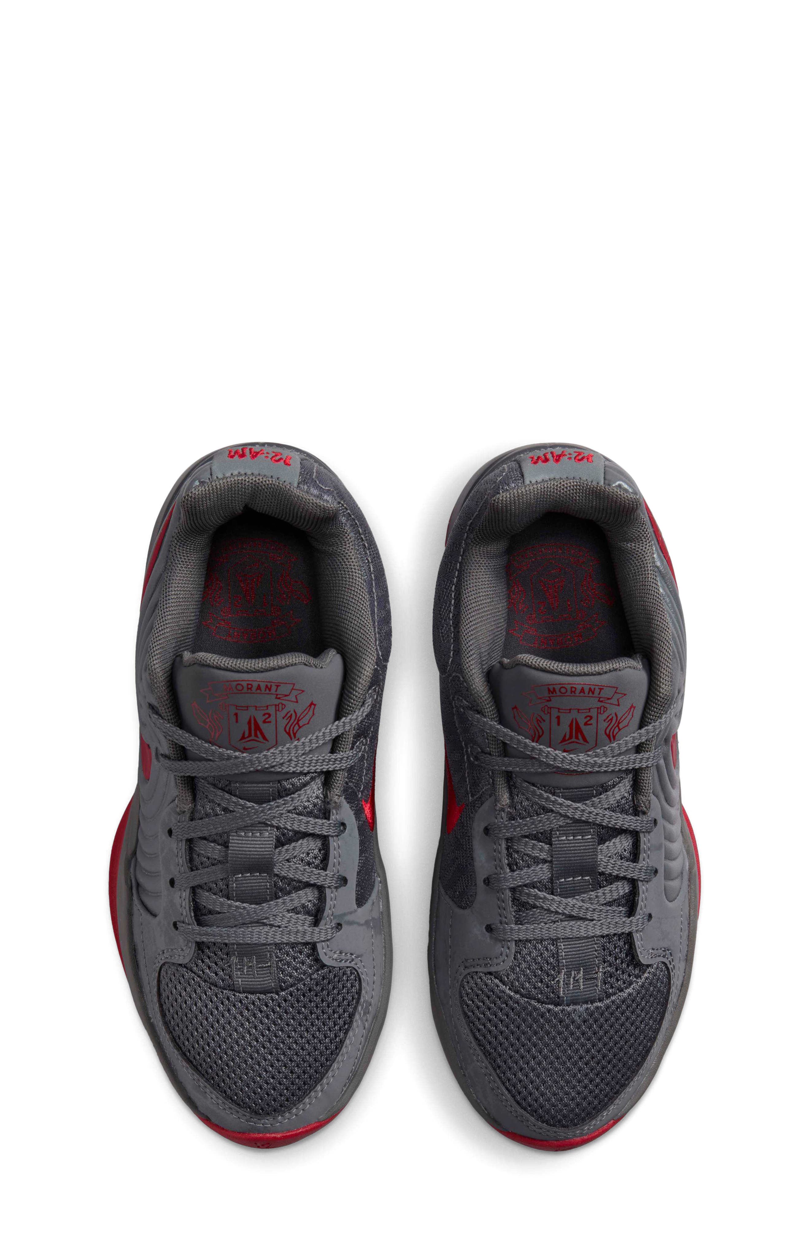 Nike Ja 2 Basketball Shoe, Alternate, color, Iron Grey/ Anthracite/ Red