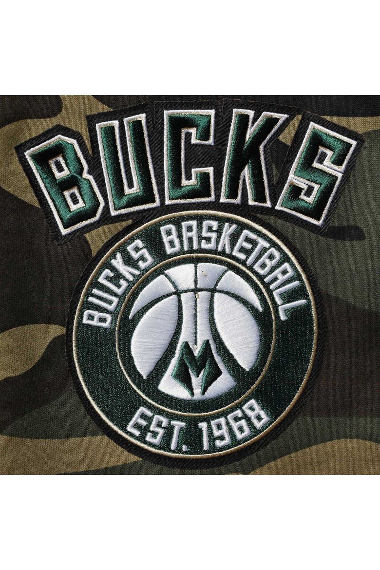 Men's Pro Standard Camo Milwaukee Bucks Team Shorts, Alternate, color, Camo