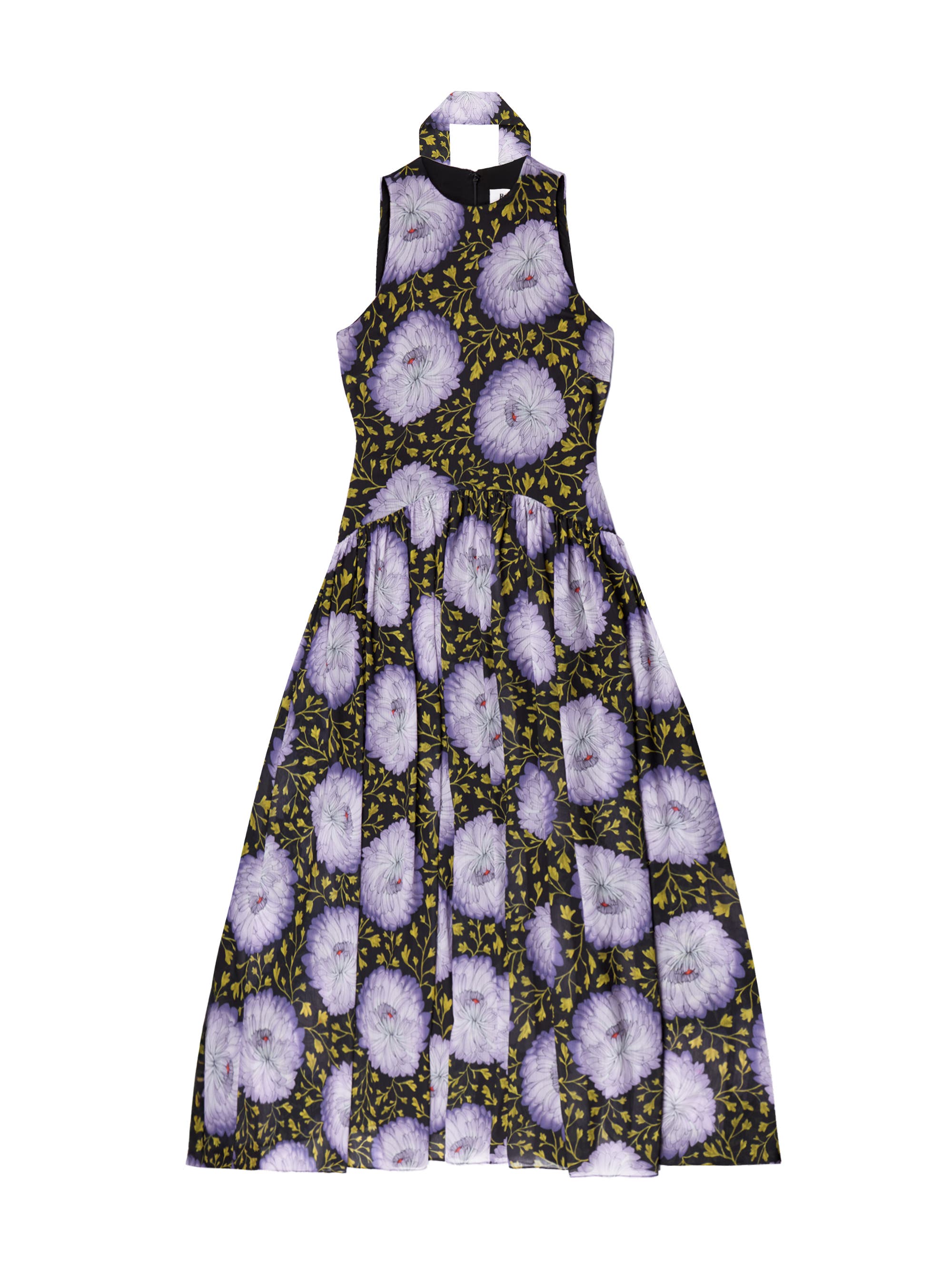 Print Chiffon Maxi Dress - image 2