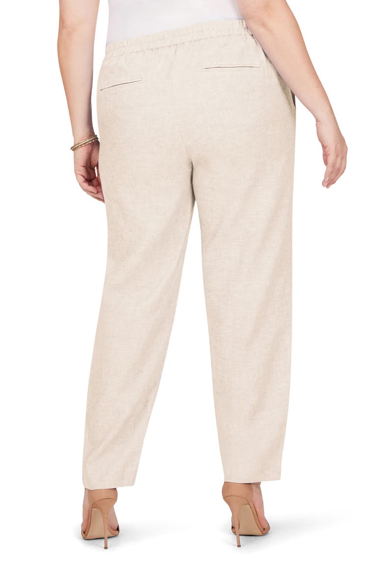 Livingston Linen Pants, Alternate, color, FLAX