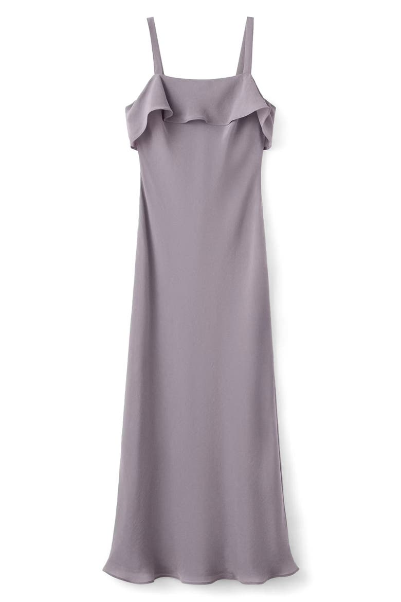 Ruffle Sleeveless Maxi Dress, Main, color, LILAC