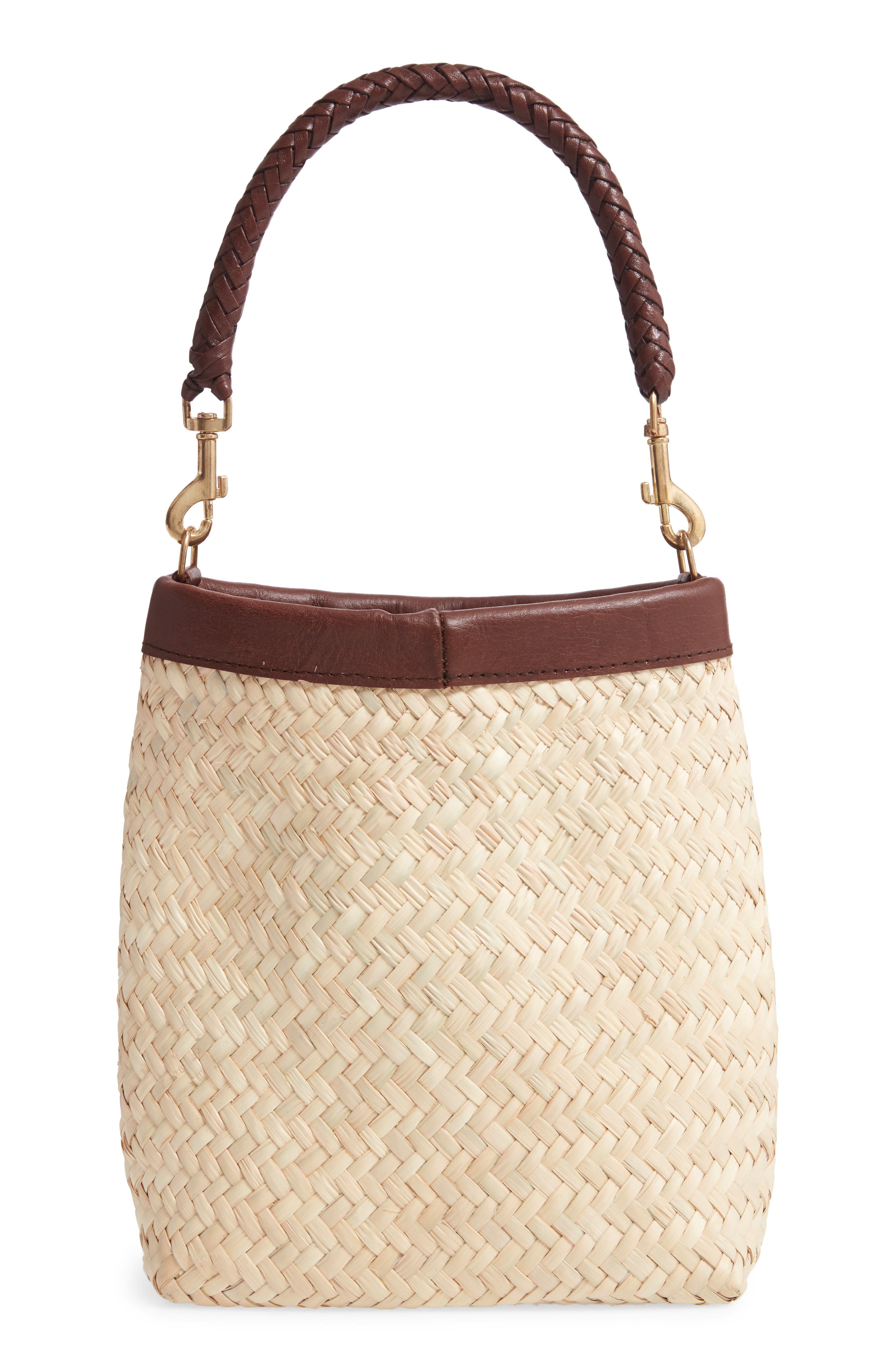 Brixton Layla Woven Top Handle Bag, Alternate, color, 