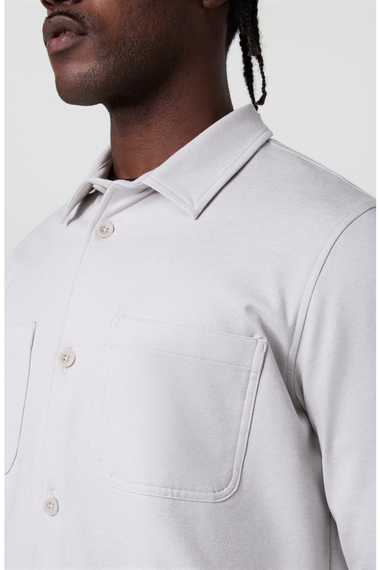Coronado Shirt Jacket, Alternate, color, SALT HEATHER