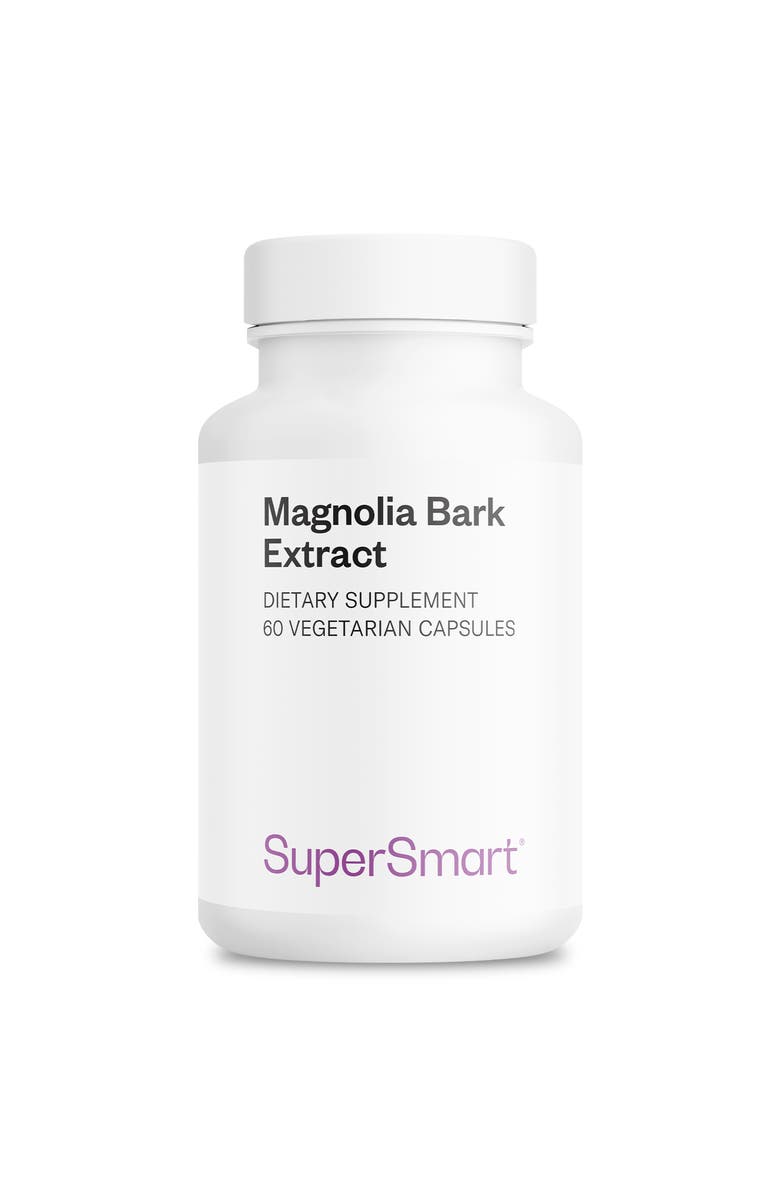 SuperSmart Magnolia Bark Extract 300mg, Main, color, NO COLOR