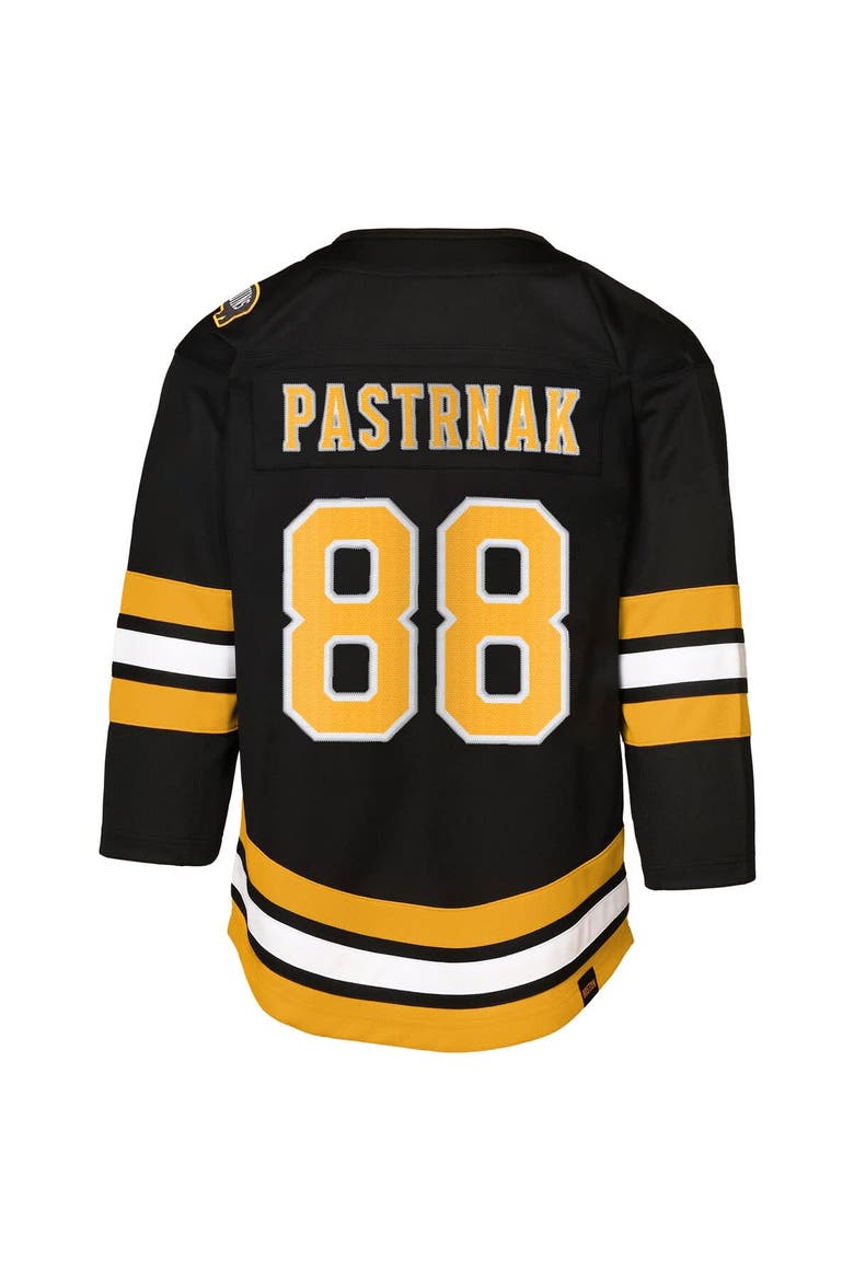 Toddler Outerstuff David Pastrnak Black Boston Bruins Home Replica Player Jersey, Alternate, color, Black