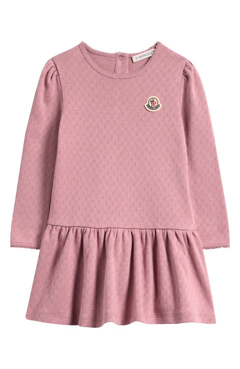 Kids' Cotton Pointelle Rib Dress (Baby & Toddler)