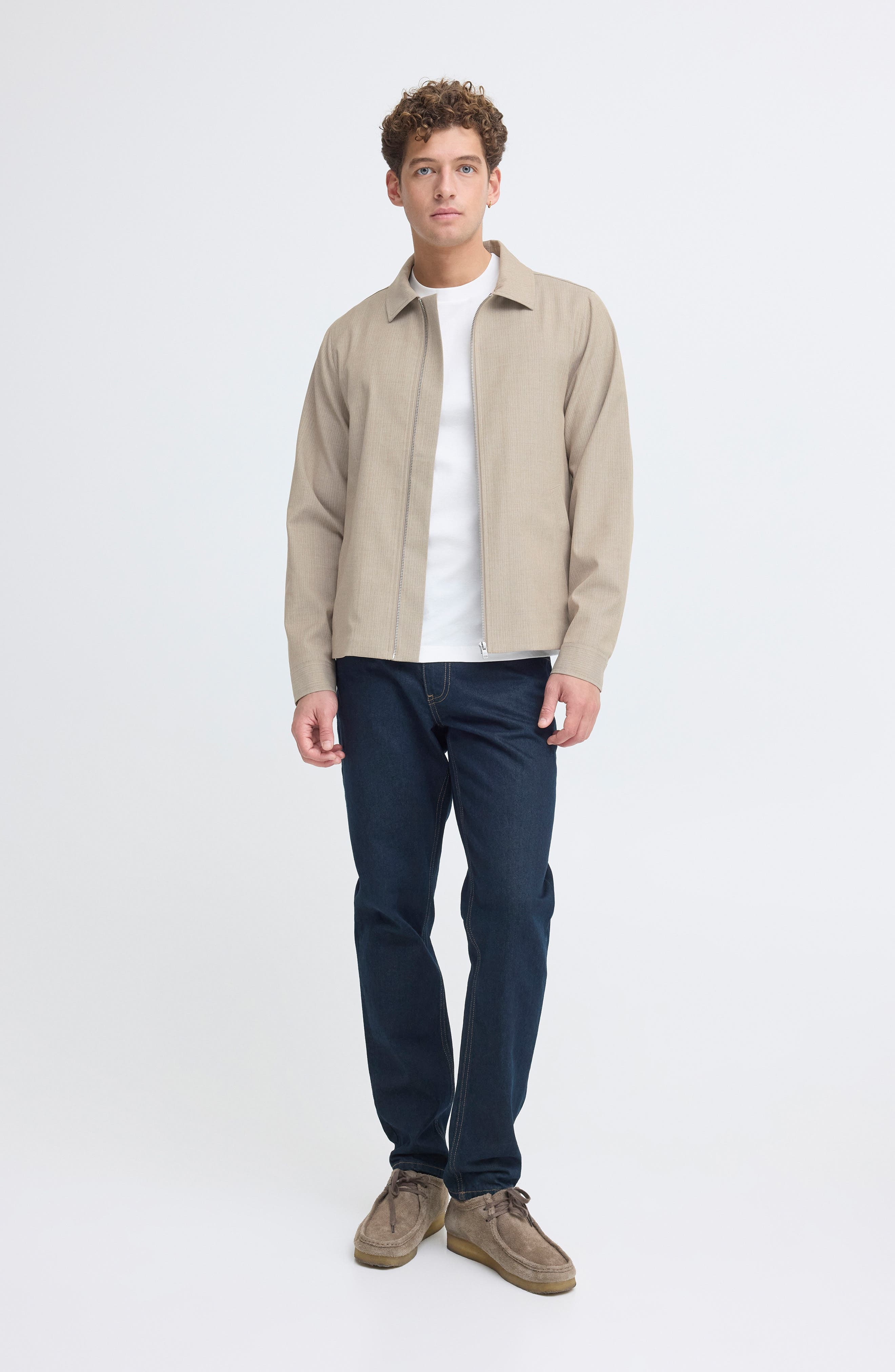 Мужские CASUAL FRIDAY Zip Jacket — фото 4