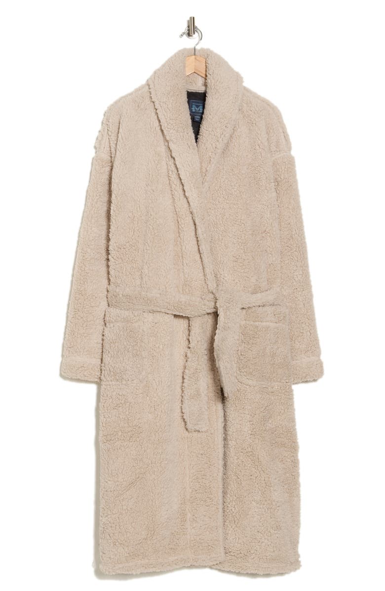 Majestic International Faux Shearling Robe, Alternate, color,