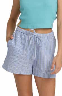 Wanderer Print Drawstring Shorts