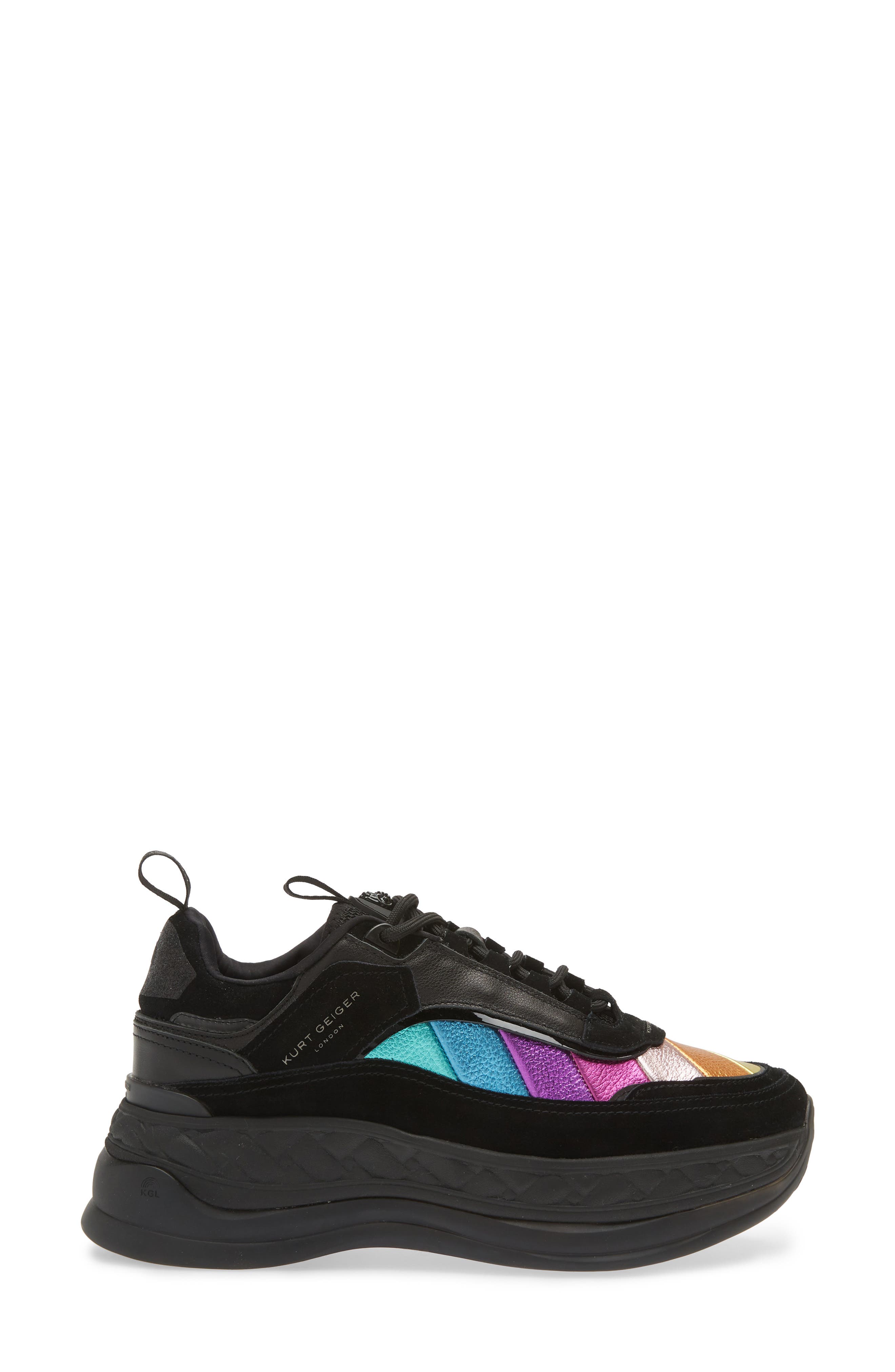 Kurt Geiger London Kensington Pump Platform Sneaker, Alternate, color, 