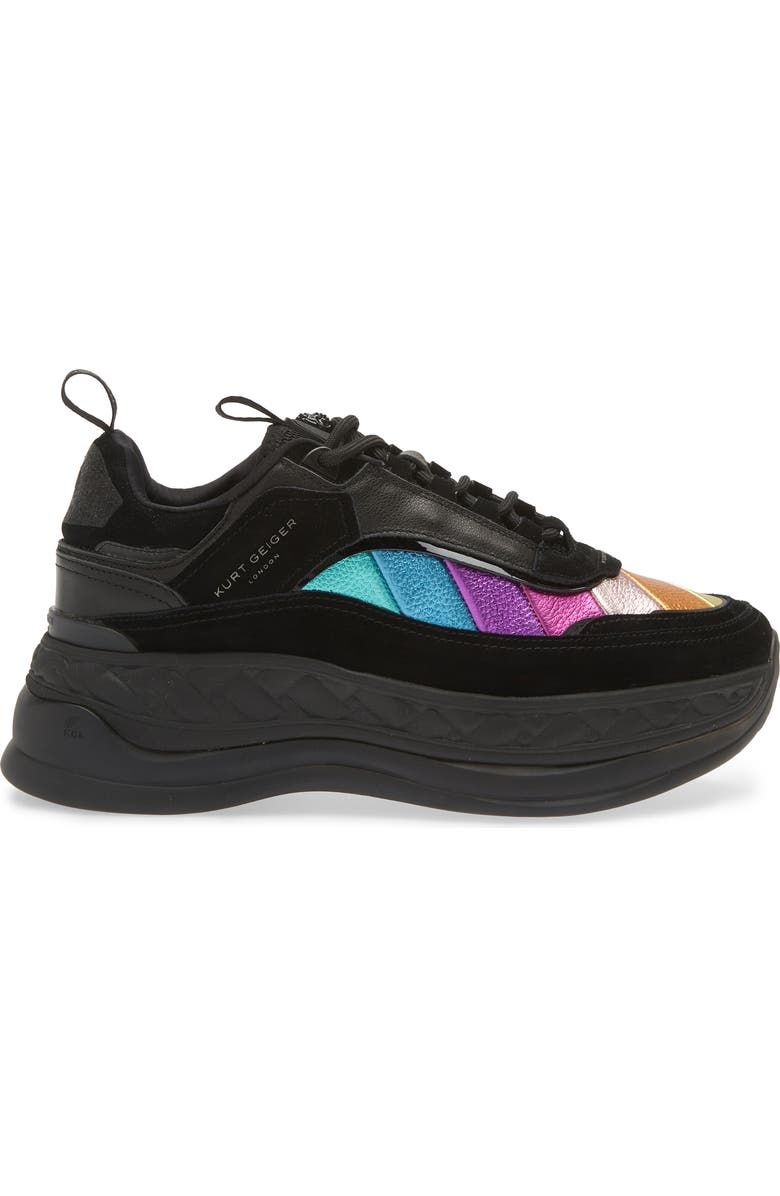 Kurt Geiger London Kensington Pump Platform Sneaker, Alternate, color,
