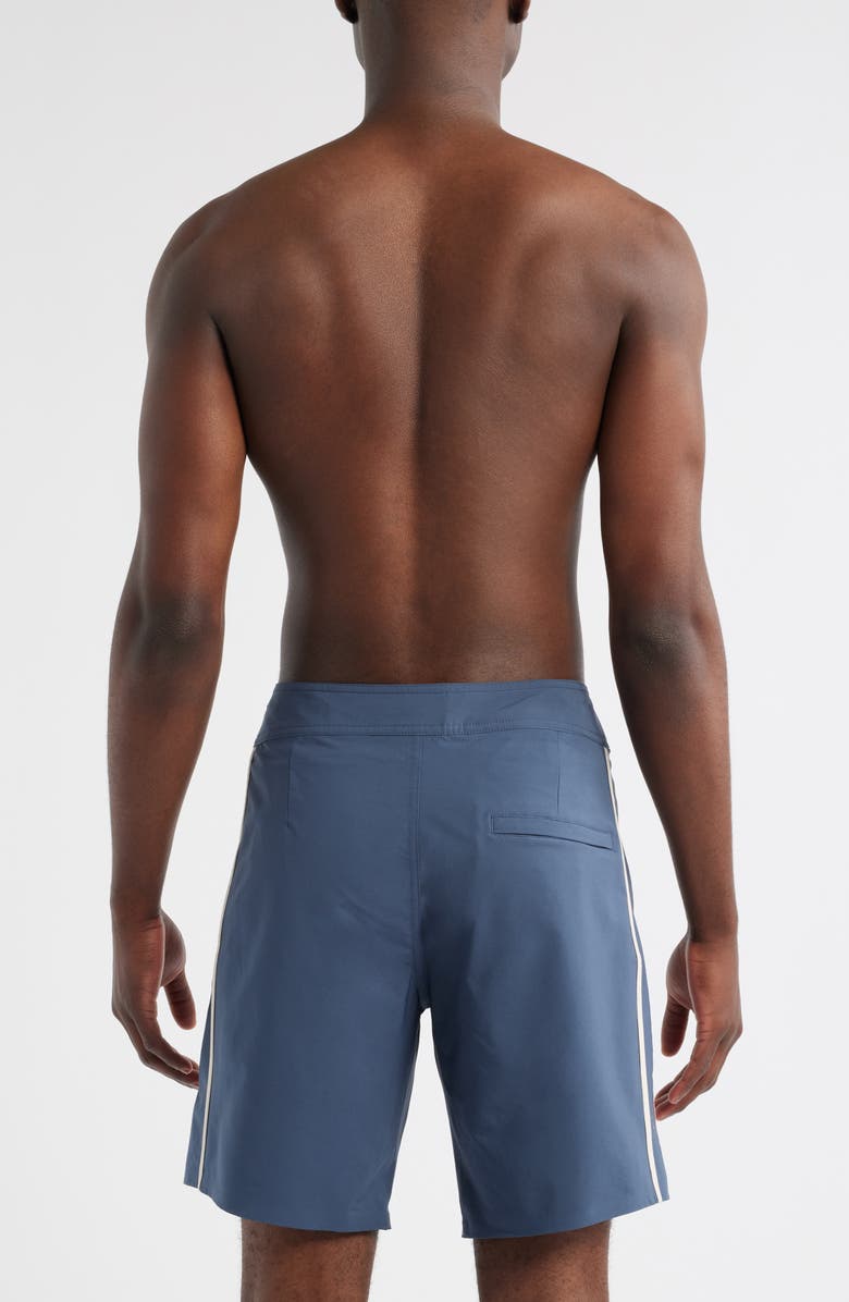 TravisMathew Racing Ship Board Shorts, Alternate, color, Mood Indigo/ Vintage Indigo