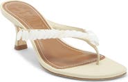 STAUD Freja Embellished Thong Sandal