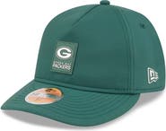 New Era Men's New Era Green Green Bay Packers 2025 Sideline  Retro Crown 59FIFTY Fitted Hat
