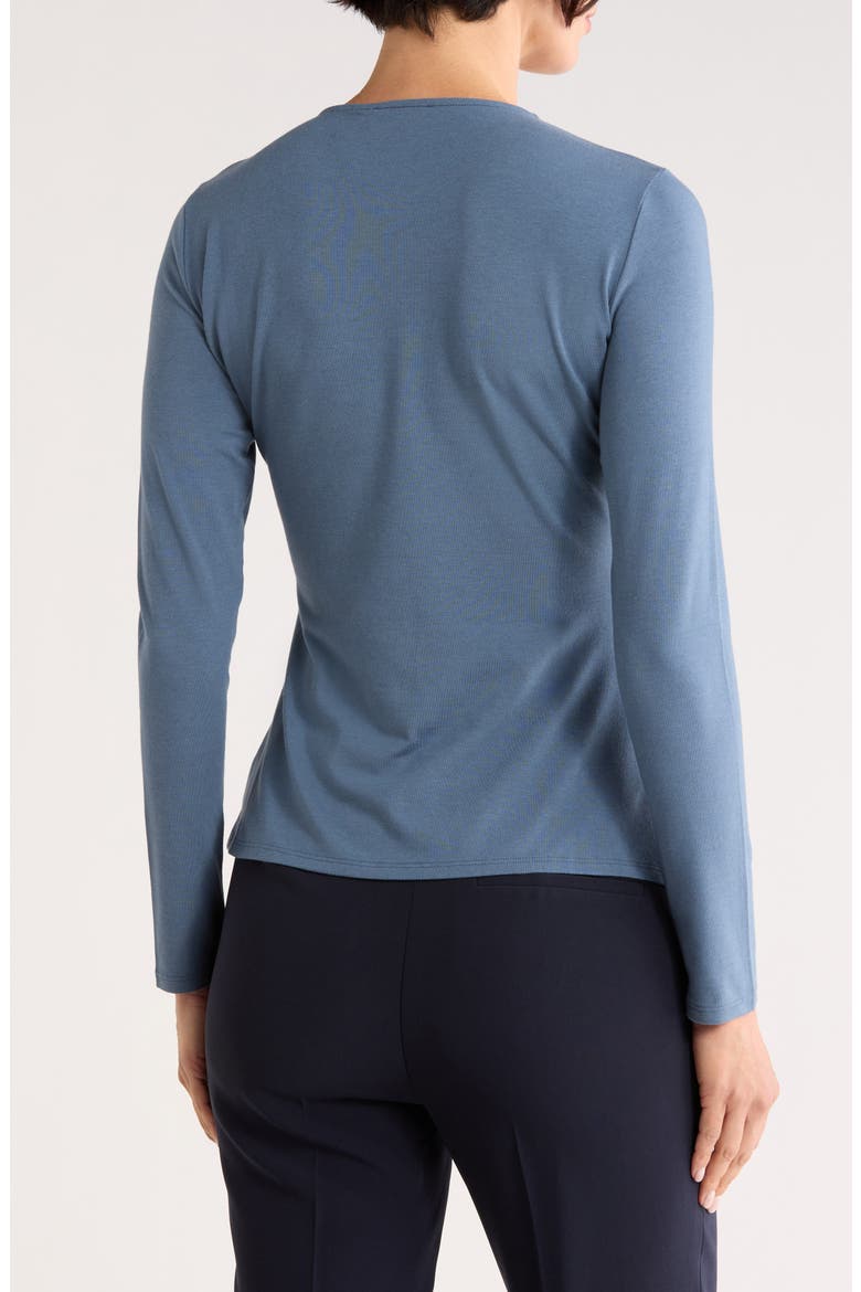 Mirinz Ruched T-Shirt, Alternate, color, BERING