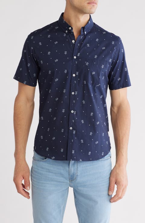 Short Sleeve Button-Down Shirt