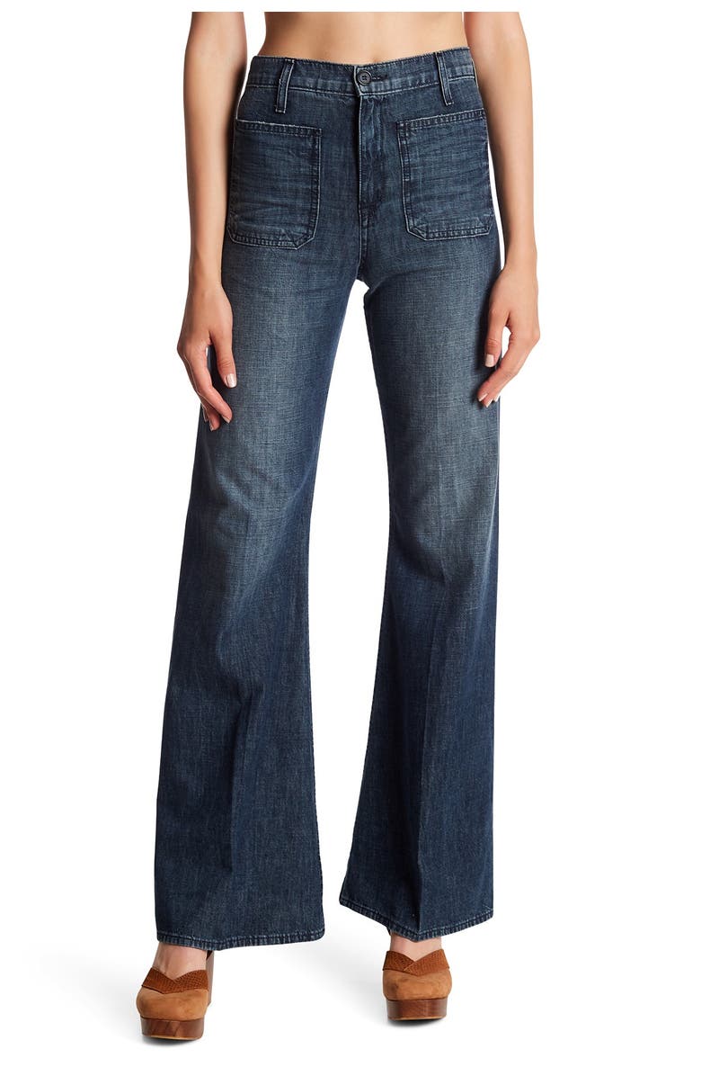 Fidelity Denim Lennox Carpenter Flare Jean, Main, color, 