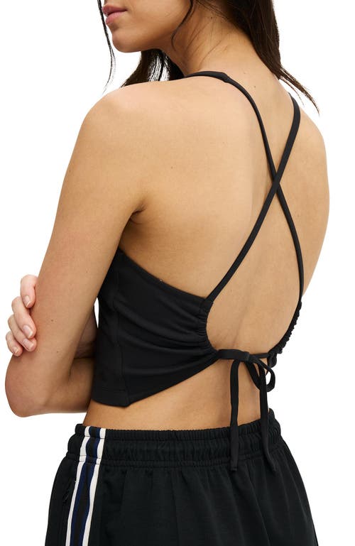 Cotton On Body Active Ultra Soft Cross Back Tank In Black