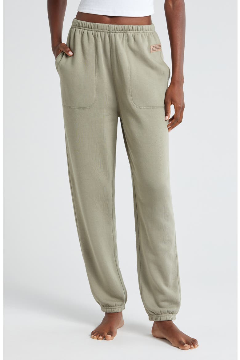 Silksweats™ Reversible Pajama Joggers, Main, color, SHADED OLIVE
