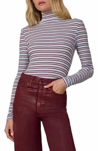 Joe's The Tony Stripe Turtleneck Top