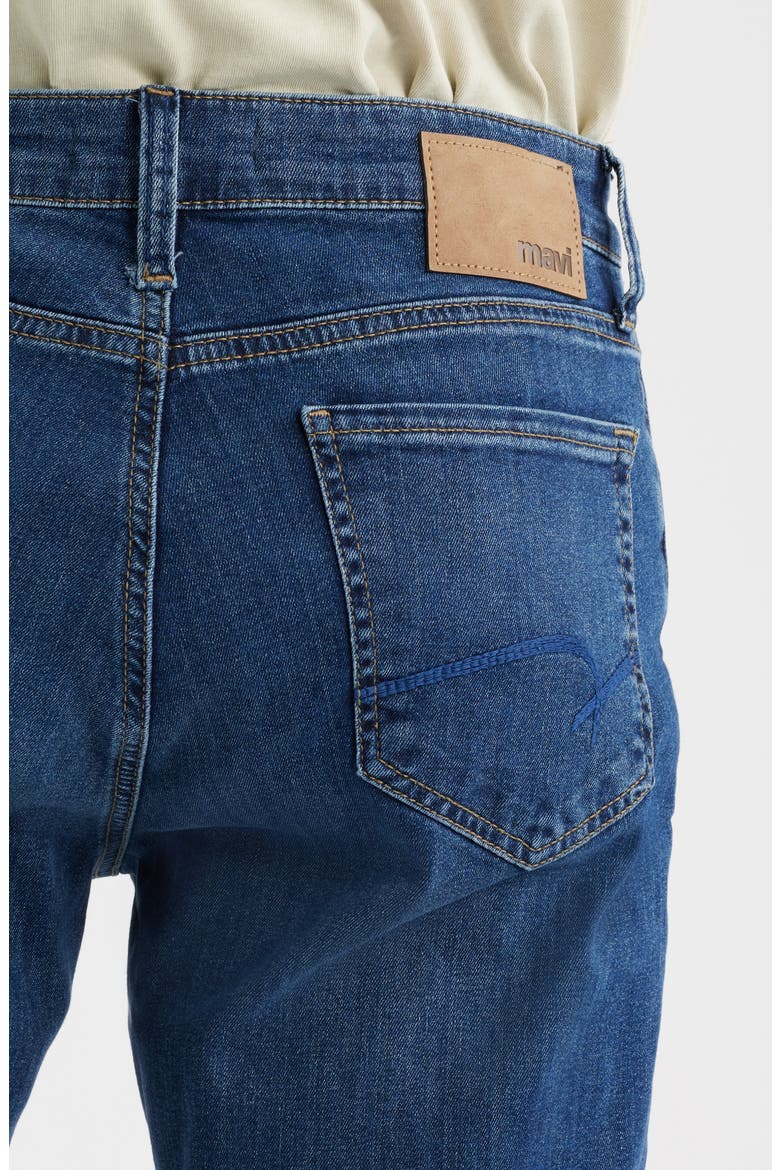 Steve Athletic Slim Fit Jeans, Alternate, color, DEEP BRUSHED WILLIAMSBURG