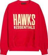 Fear of God Essentials x NBA Hawks Sport Fit Crewneck Sweatshirt